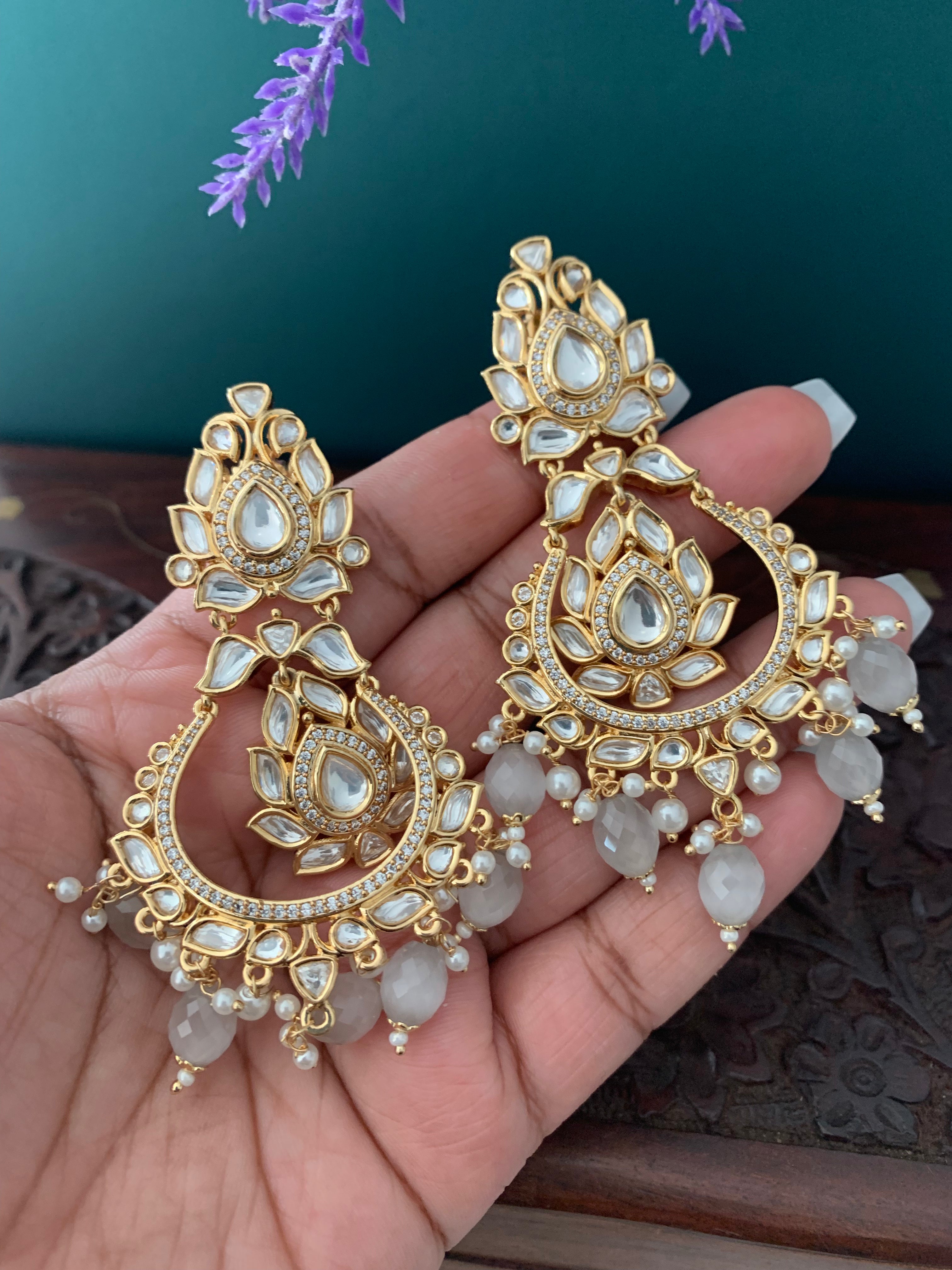 Kundan 2025 bali earrings