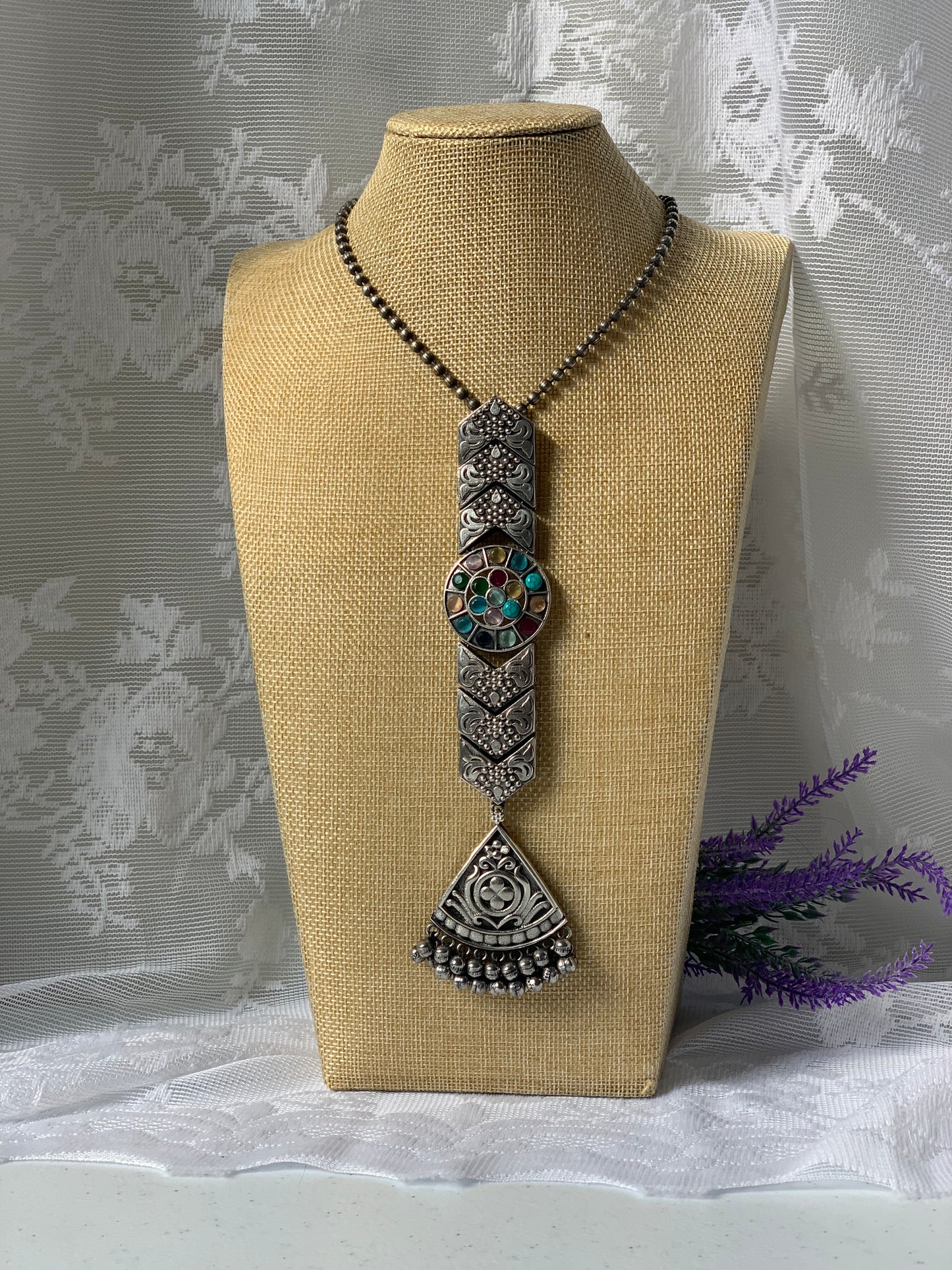 Multi color oxi pendant