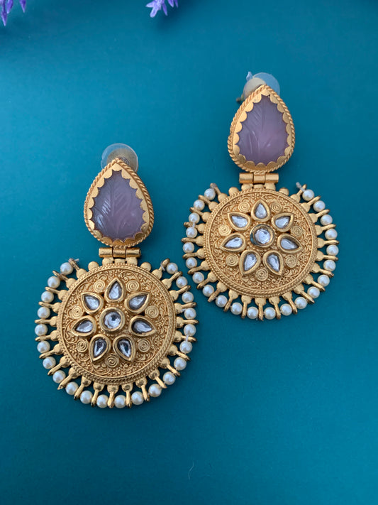 Amrapali kundan earring priyanka