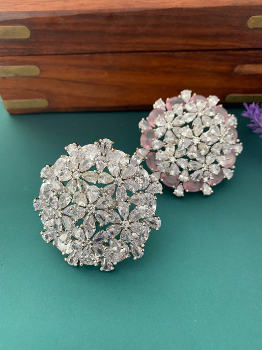 Premium quality American diamond ring