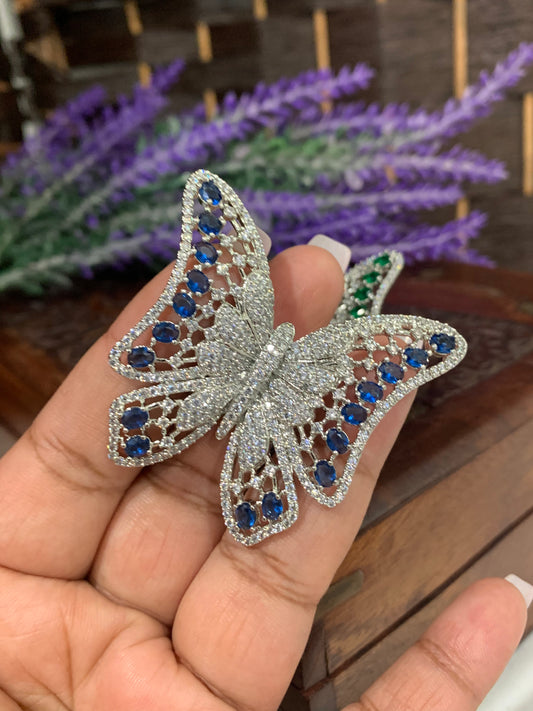 American diamond adjustable ring