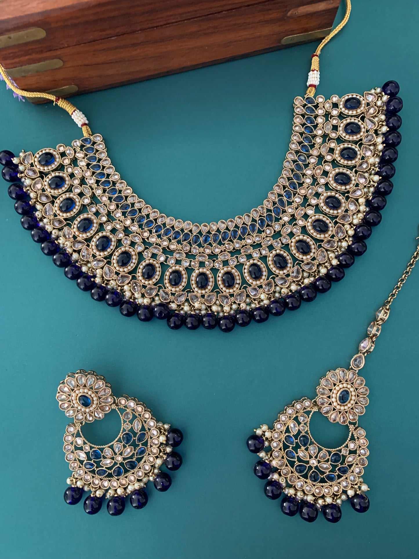 Polki necklace joana