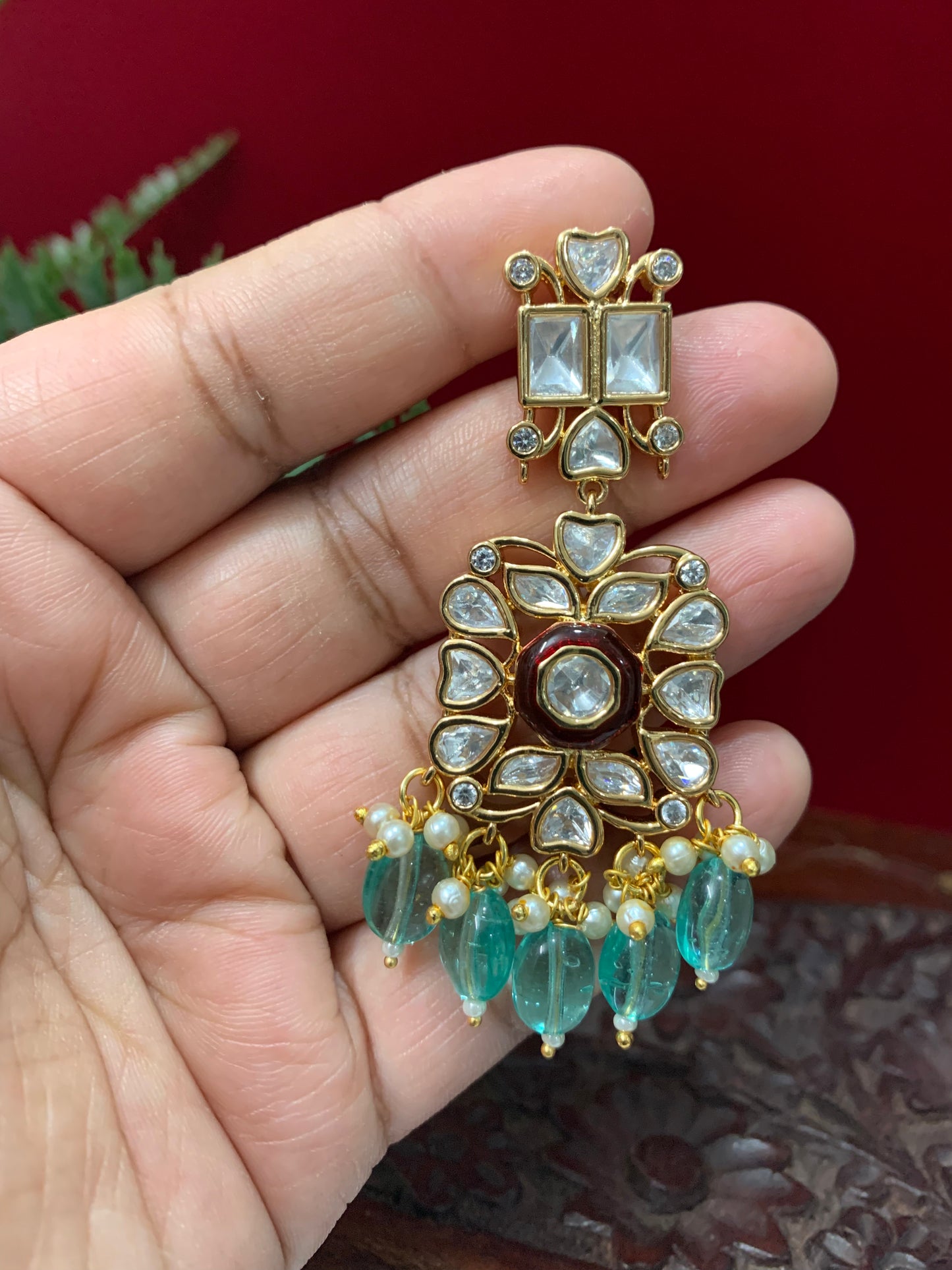 Premium quality tyanni kundan choker set Raj