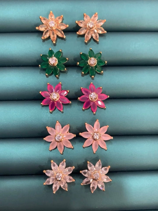 American diamond studs 5