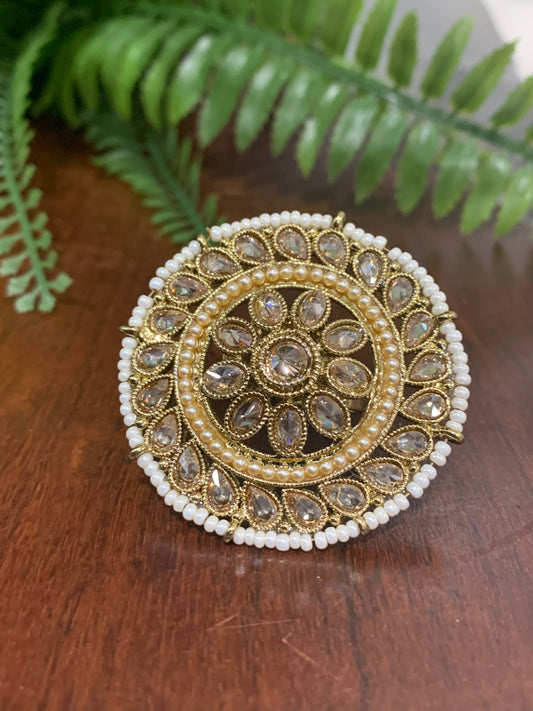 Dina adjustable finger ring