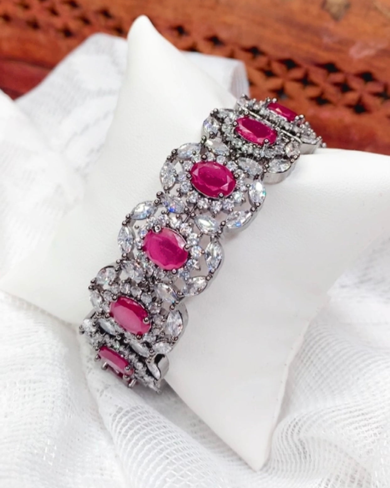 American diamond bangle / bracelet in Victorian