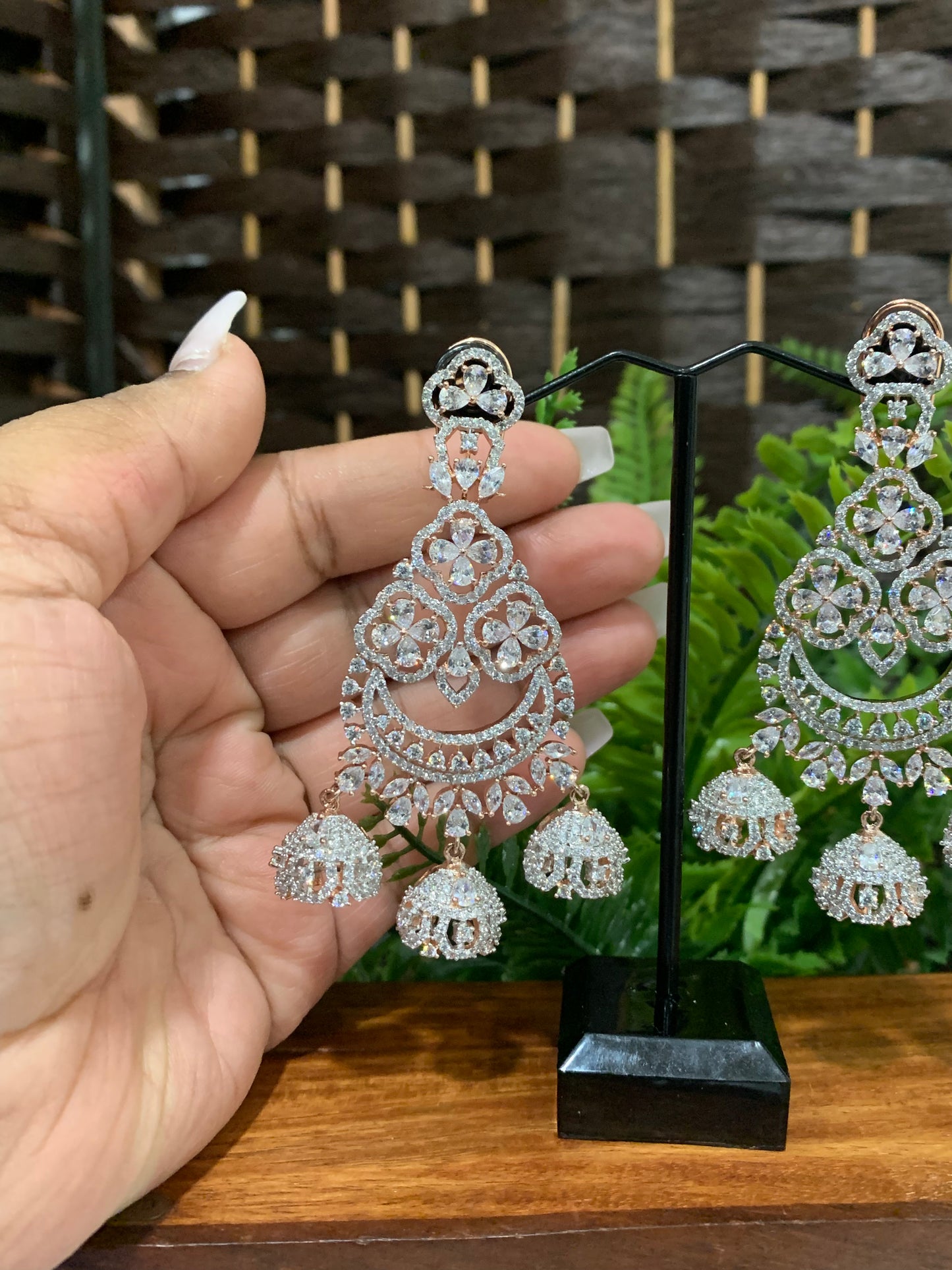 American diamond earring Rahi