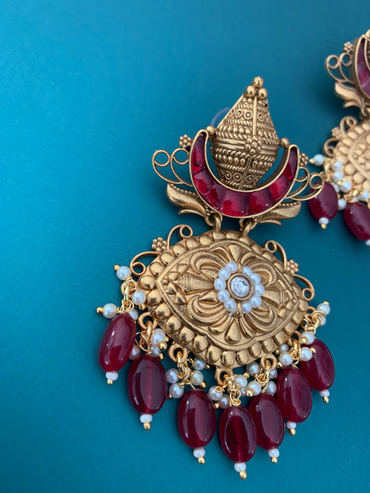 Pachi kundan earring