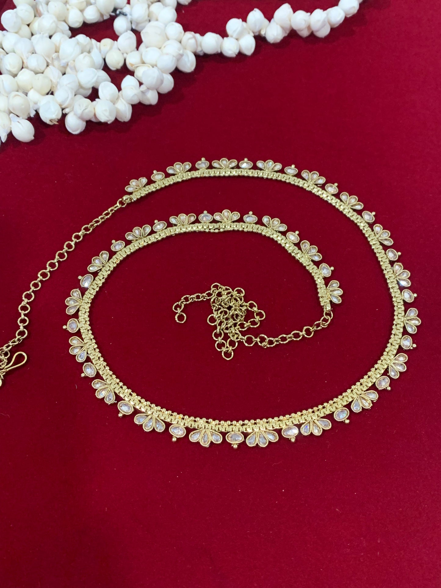 Polki waist chair / waist belt / kamar bandh / body chain / one size / belly chain