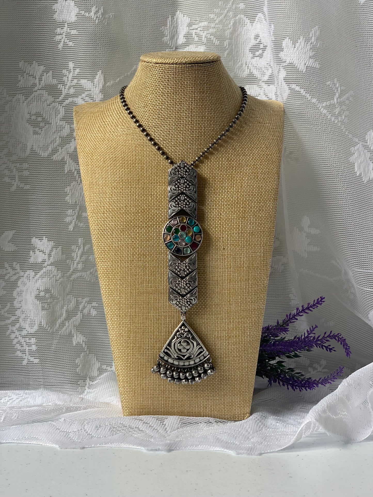 Multi color oxi pendant