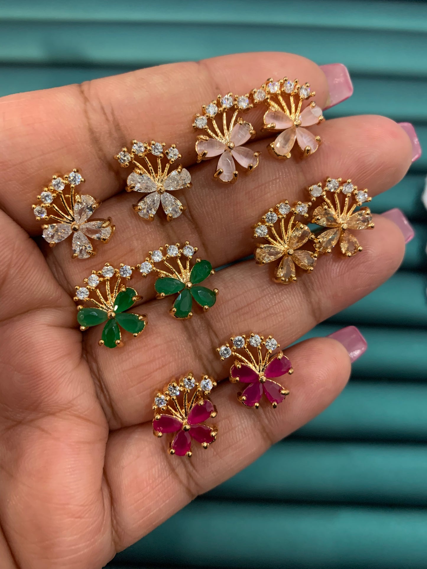 American diamond studs 4