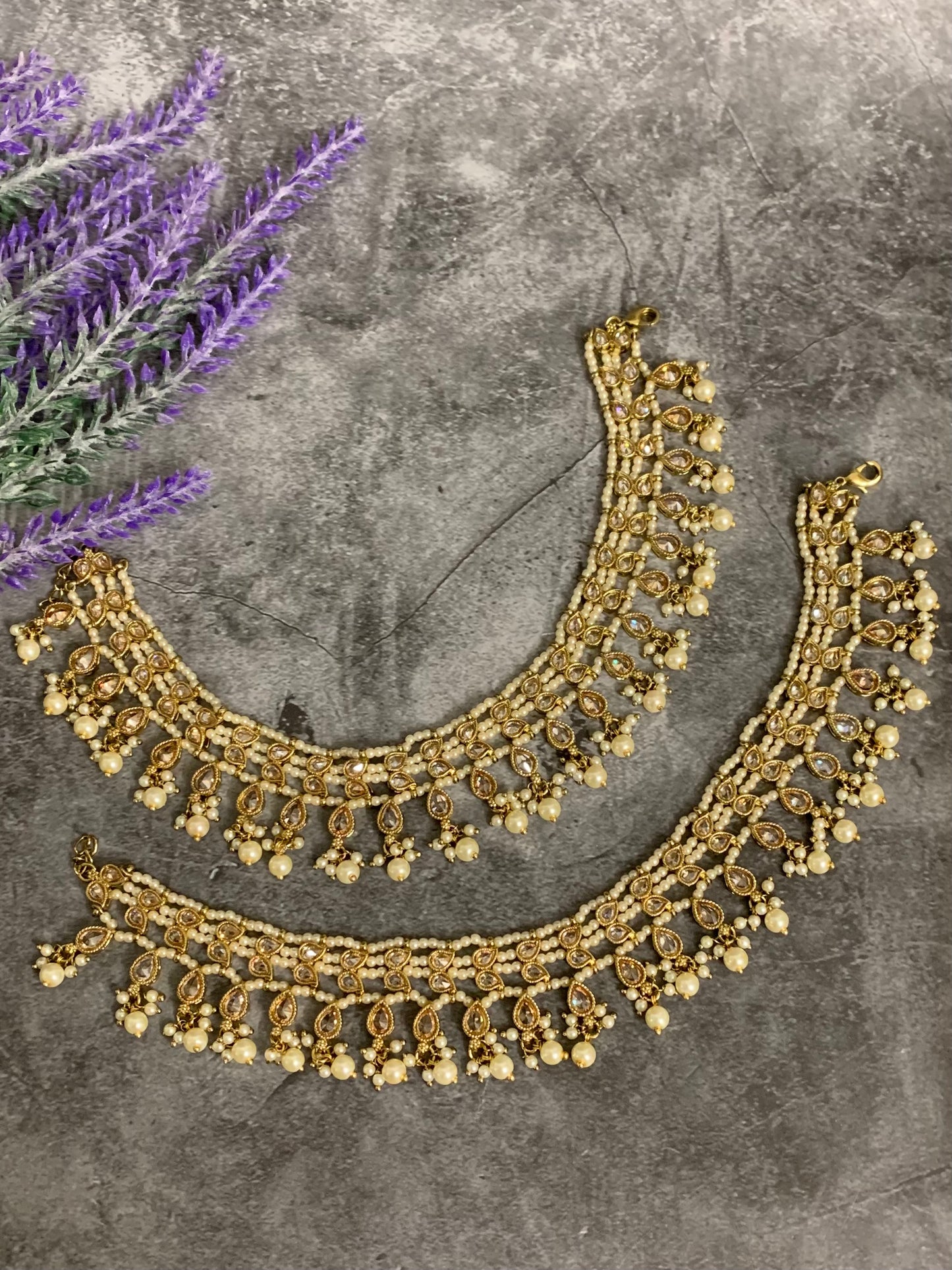 Bridal Antique payal /anklet 2