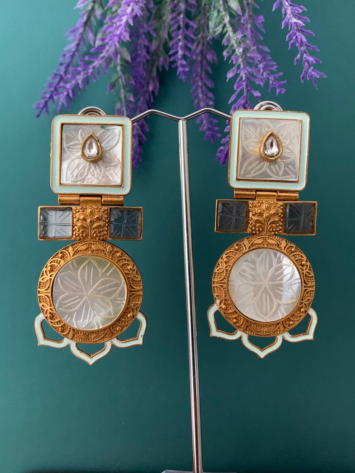 Amrapali kundan earring Faith