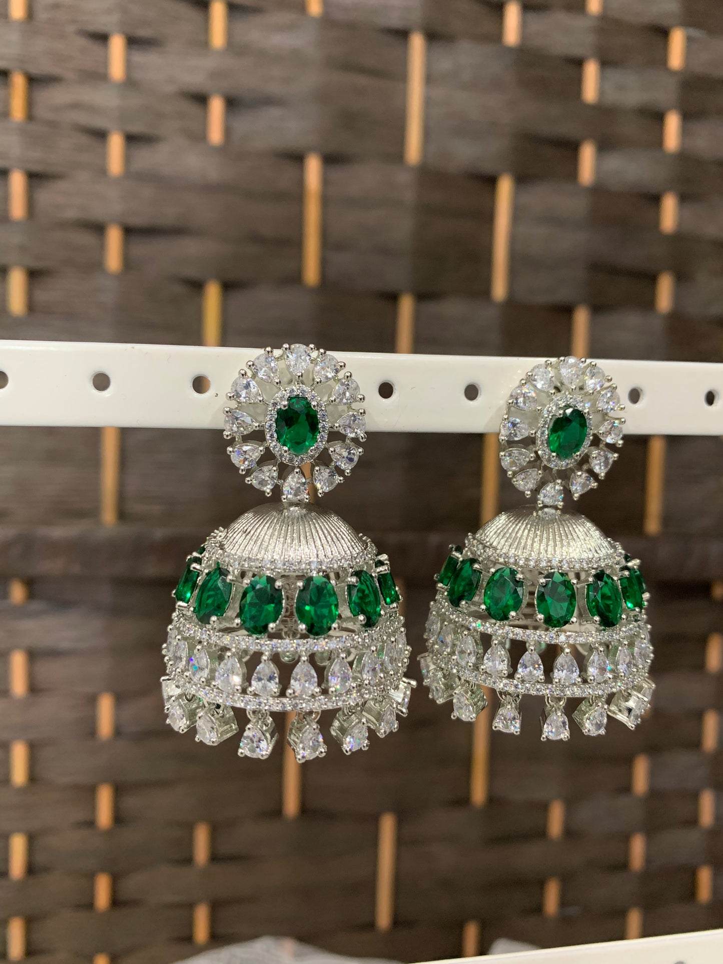 Tarana jhumka American diamond