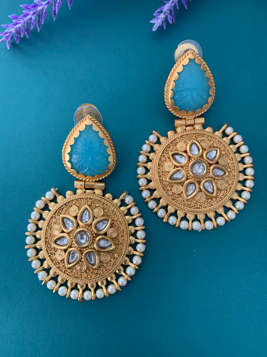 Amrapali kundan earring priyanka