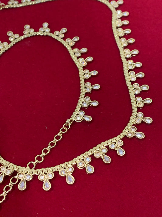 Polki waist chair / waist belt / kamar bandh / body chain / one size / belly chain