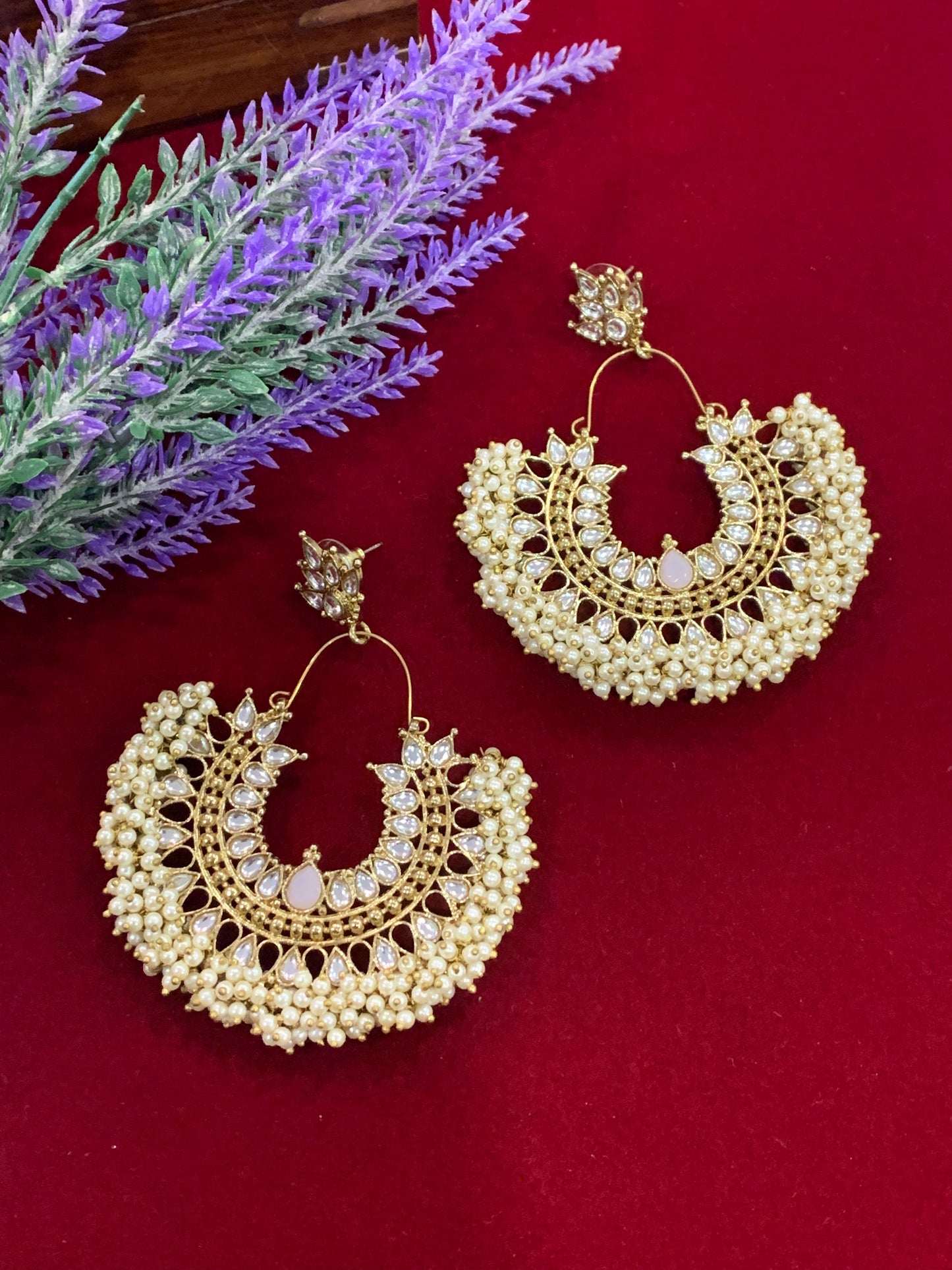 Kundan chandbali DIPI