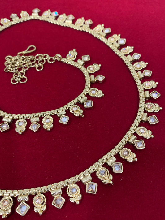 Polki waist chair / waist belt / kamar bandh / body chain / one size / belly chain