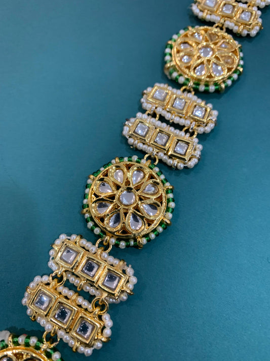 Kundan Headpiece/mathapatti/sheespatti Sejuti
