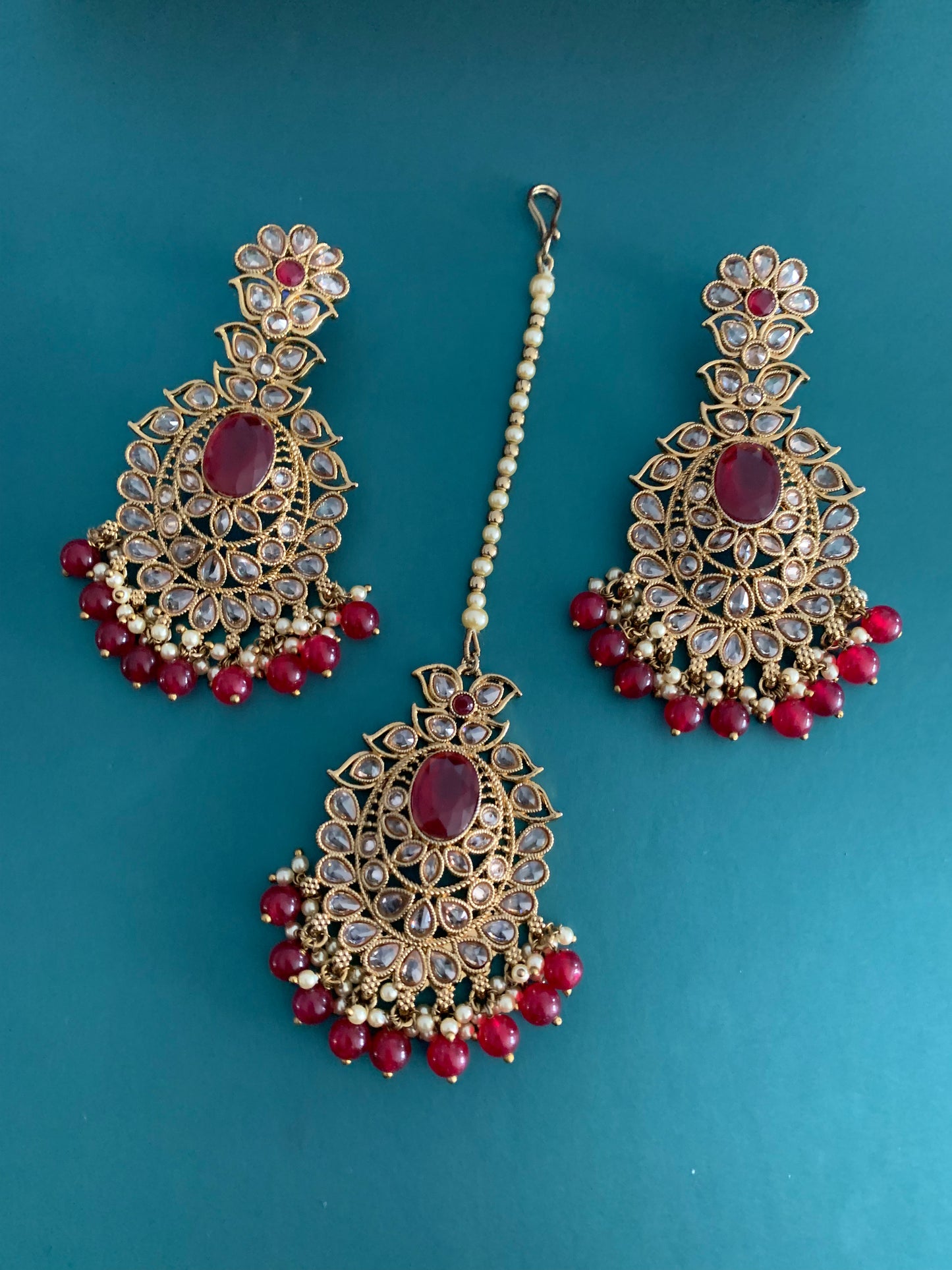 Polki tikka set Rihana