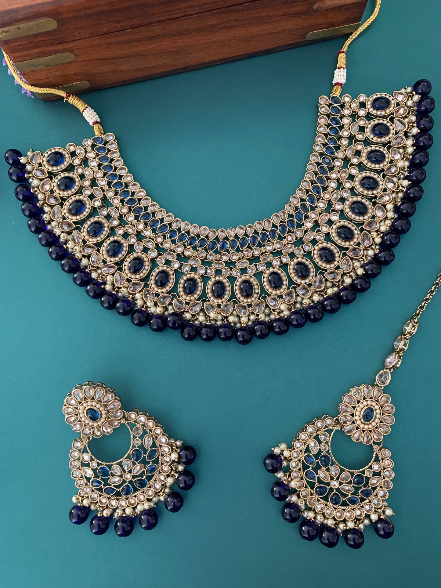 Polki necklace joana