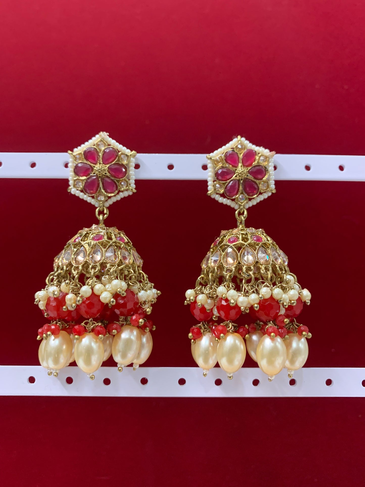 Polki jhumki shaila