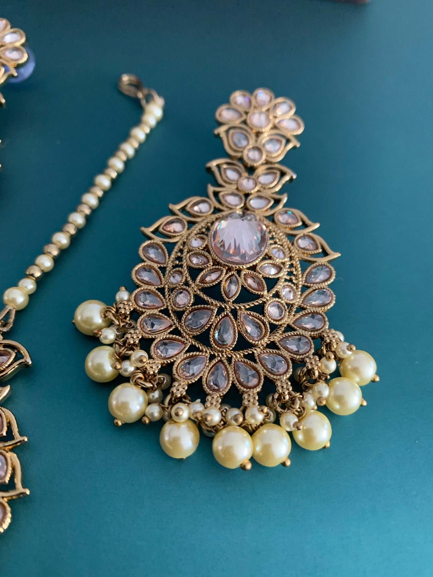 Polki tikka set Rihana