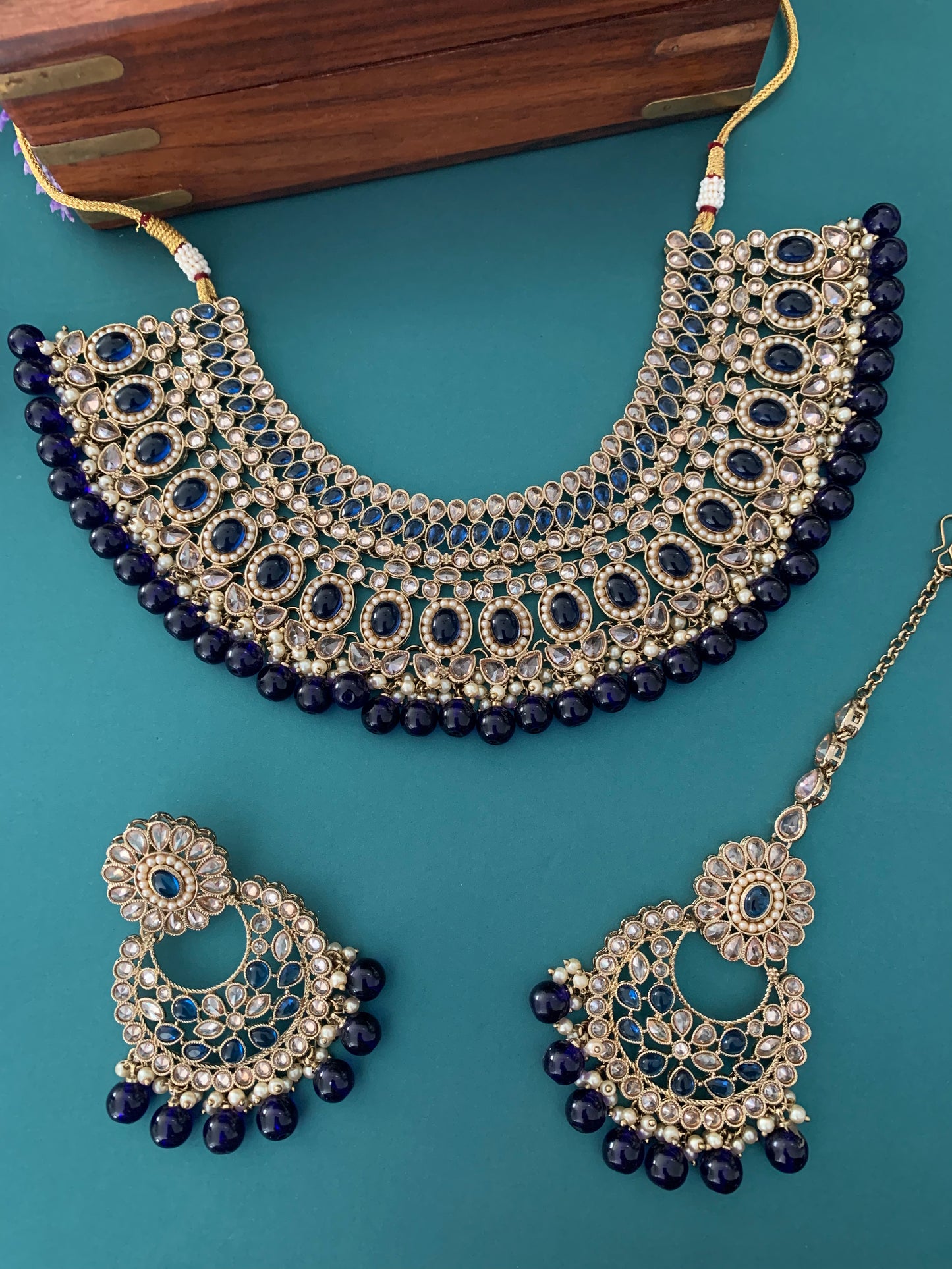 Polki necklace joana