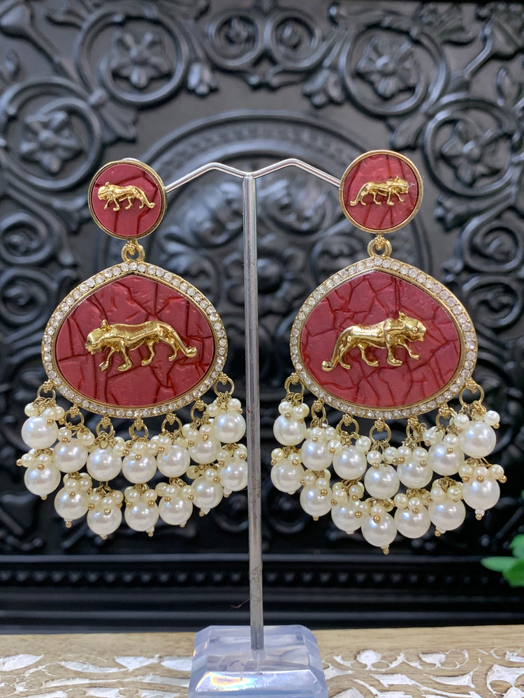 Sabyasachi inspired kundan earring tanna