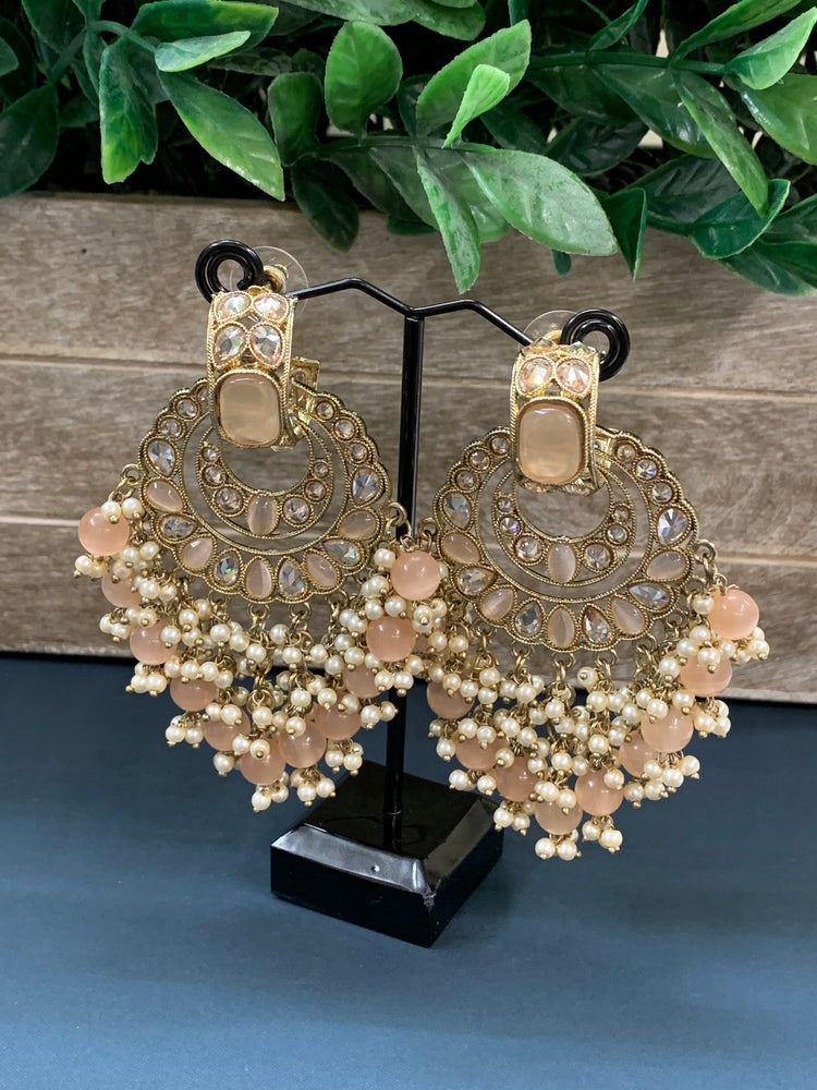 Loli polki two in one Chandbali earring