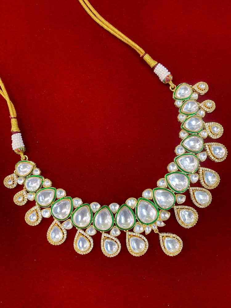 Rihana Sabyasachi inspired kundan choker necklace