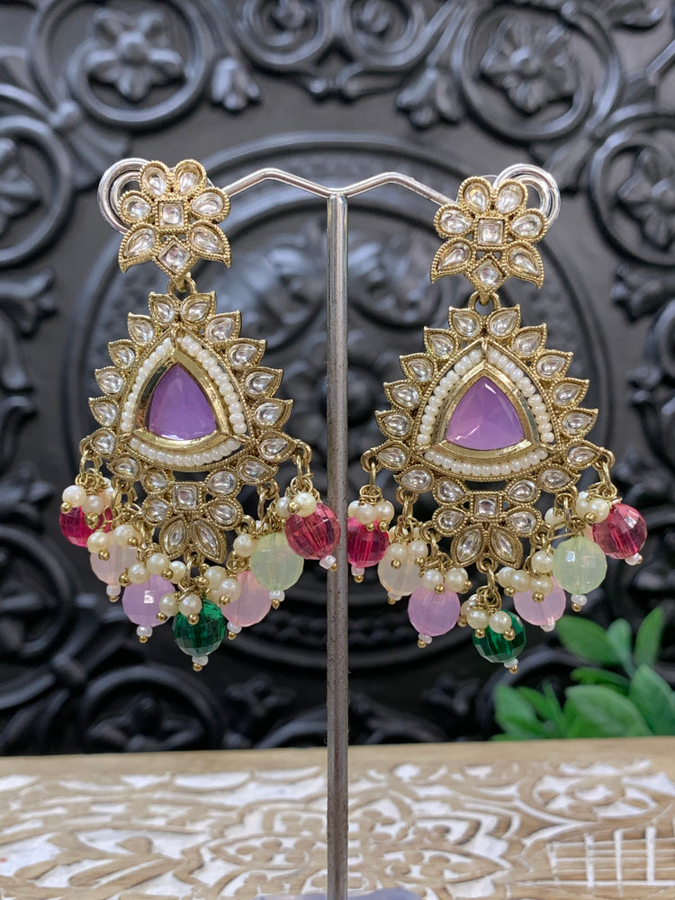 Avery small to medium kundan earring