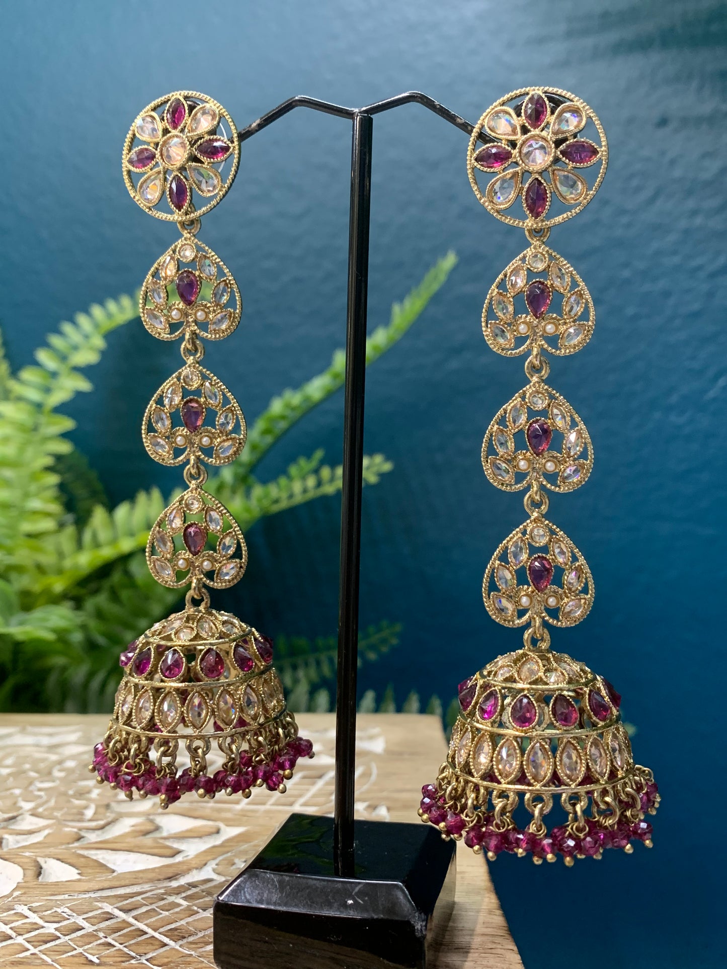 Suzane reverse polki jhumki