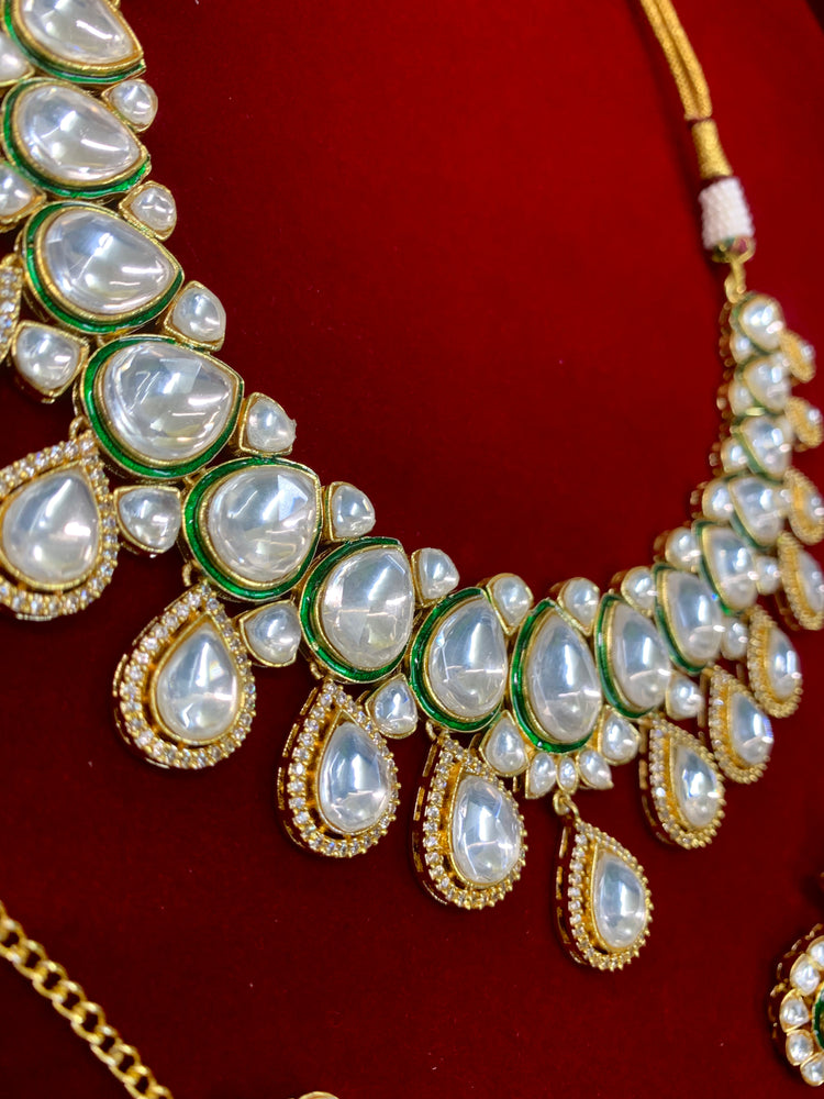 Rihana Sabyasachi inspired kundan choker necklace