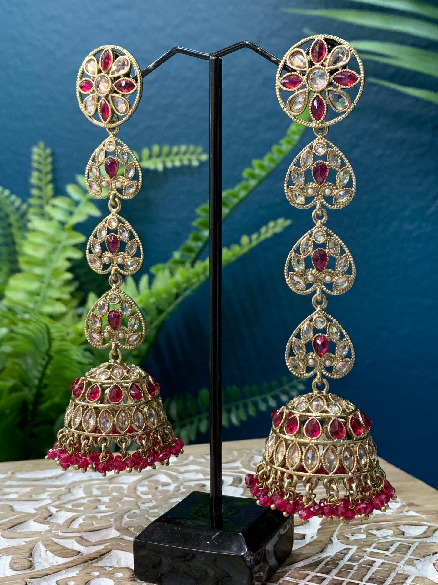 Suzane reverse polki jhumki