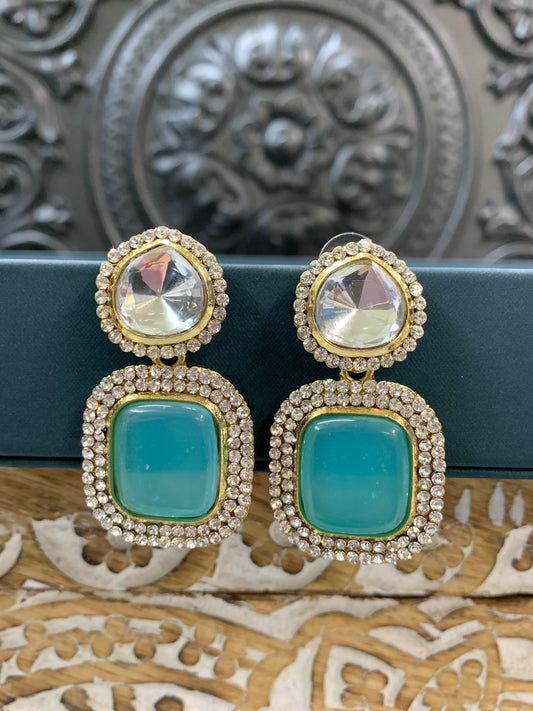 Ava uncut kundan earring phiroz