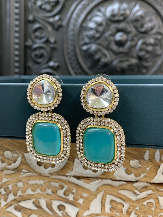 Ava uncut kundan earring phiroz