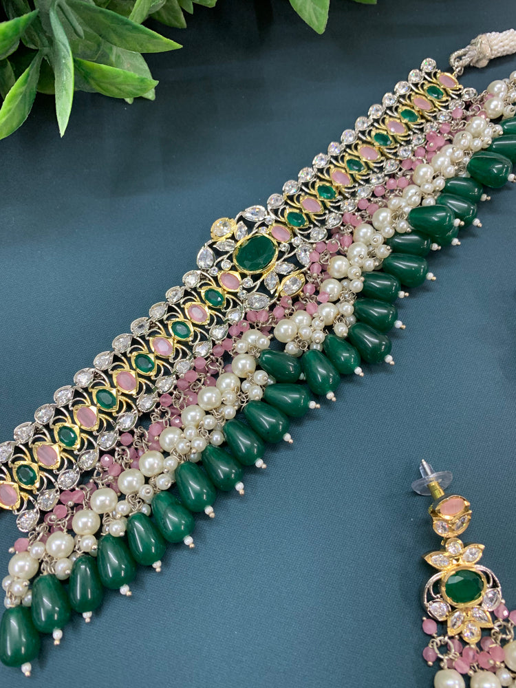 Gloria kundan choker / necklace