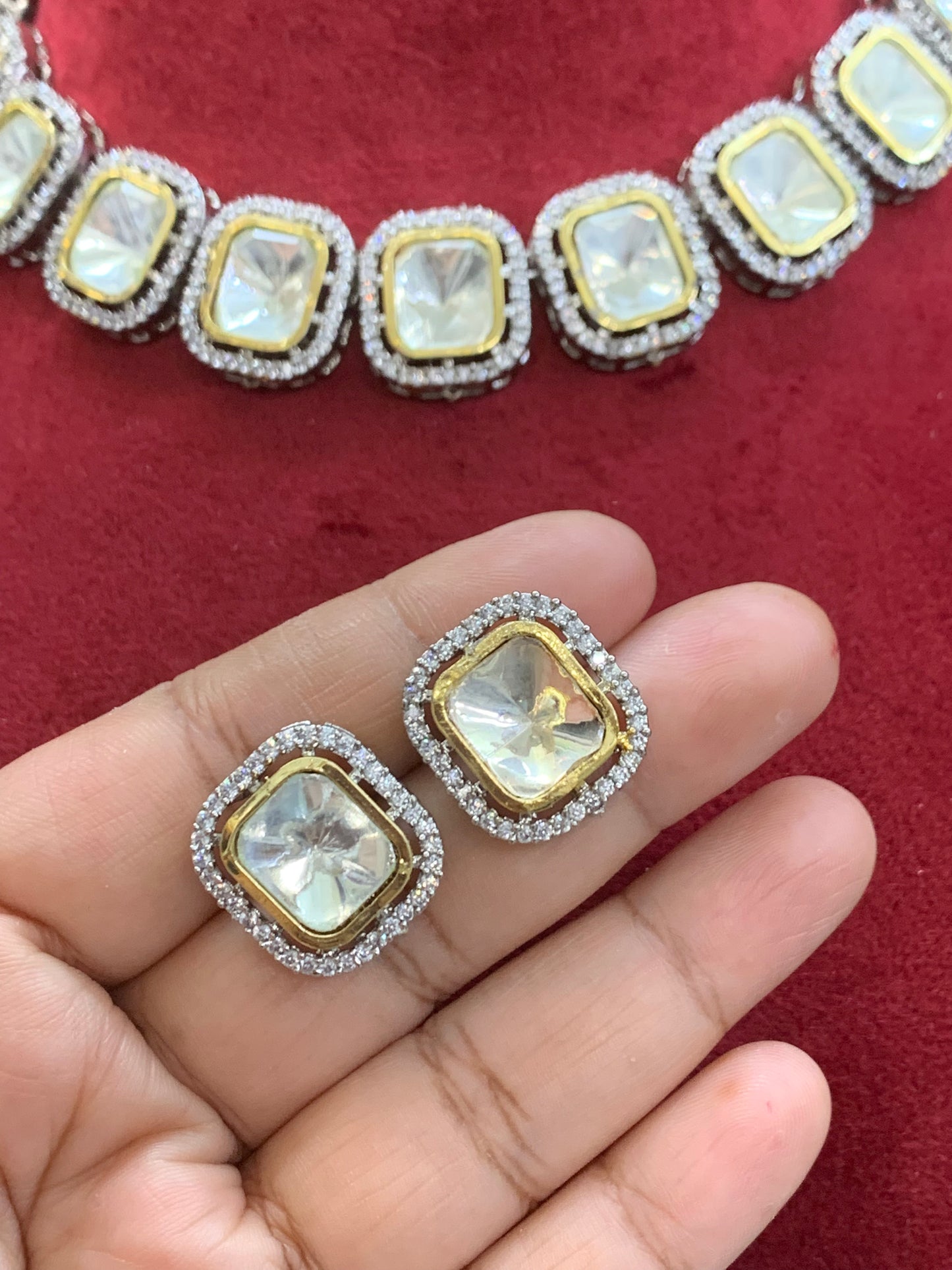 Tansu uncut kundan choker / necklace