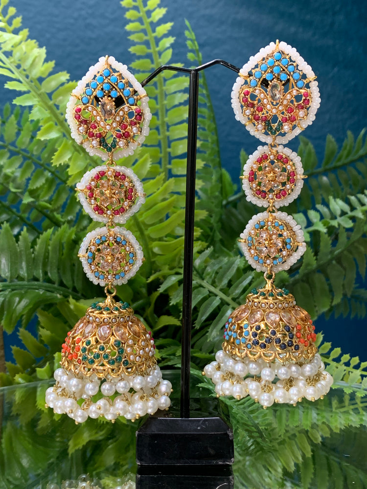 Annette multi jhumki Pakistani style