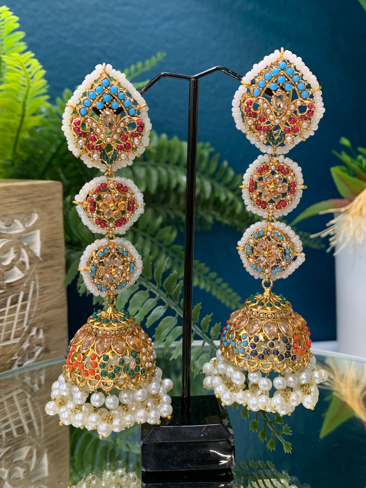 Annette multi jhumki Pakistani style