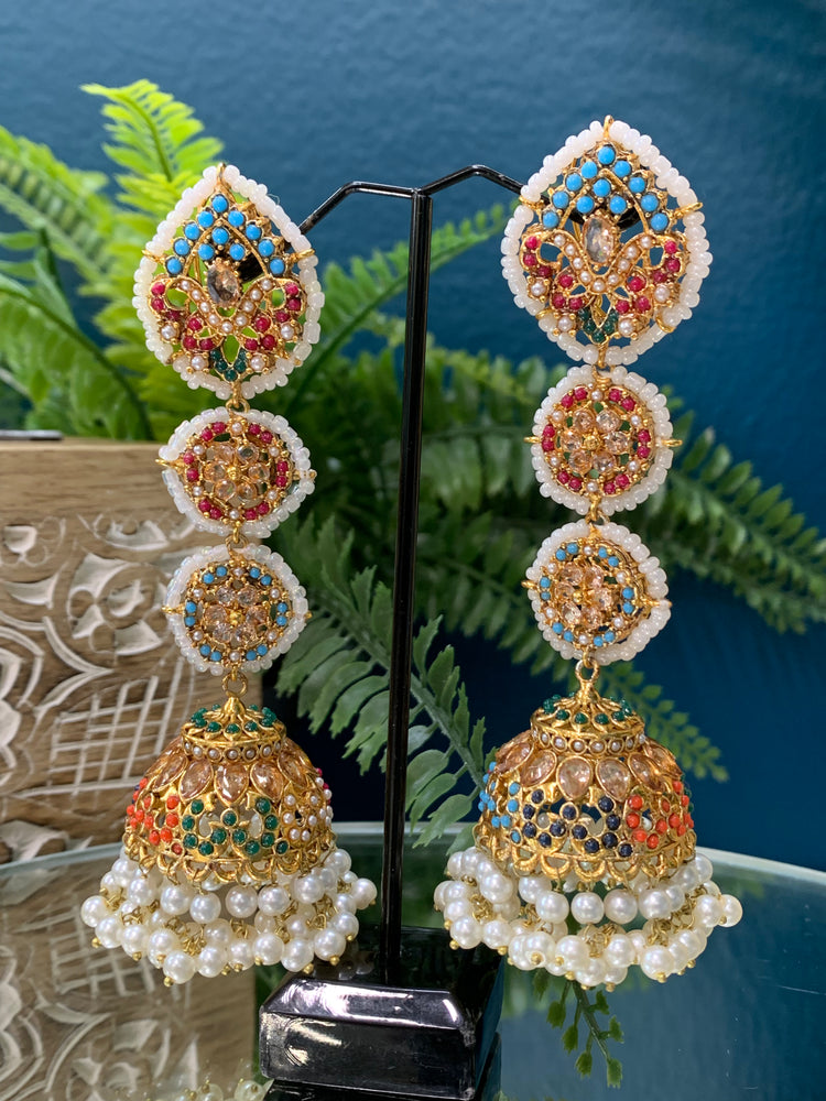 Annette multi jhumki Pakistani style