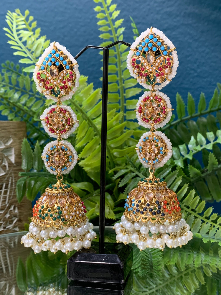 Annette multi jhumki Pakistani style