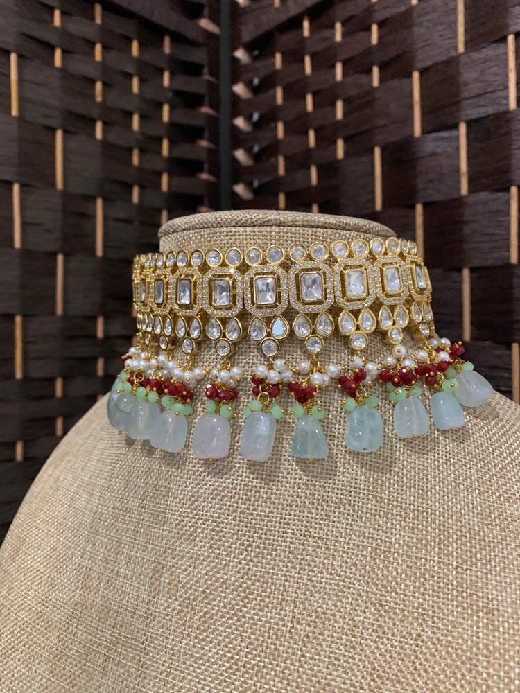 Tyanni kundan choker karan