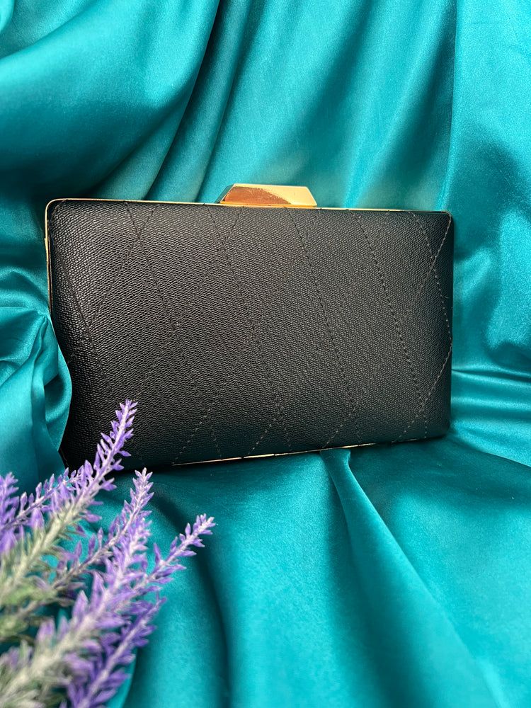 Women handbag/clutch black