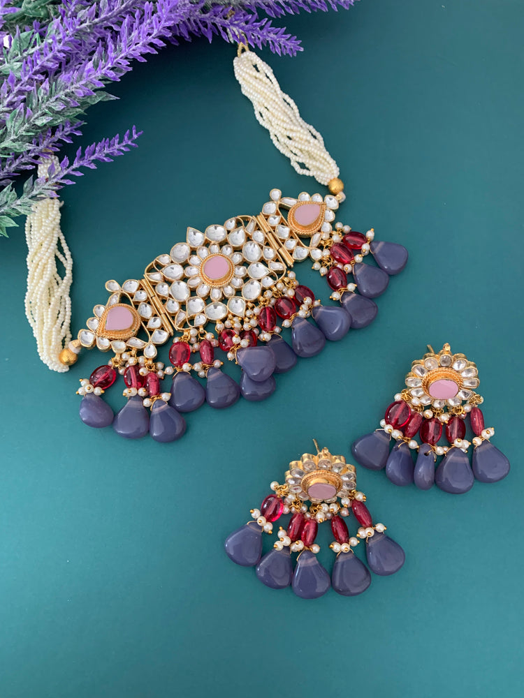 Tina pachi kundan choker