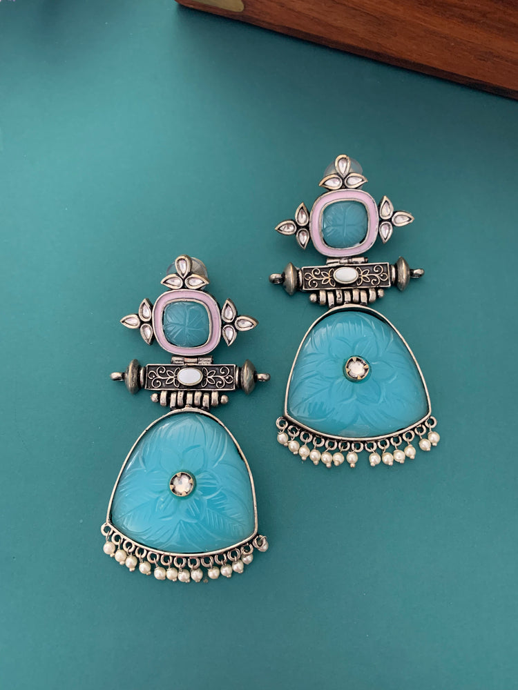 Amrapali earring Bebo silver replica