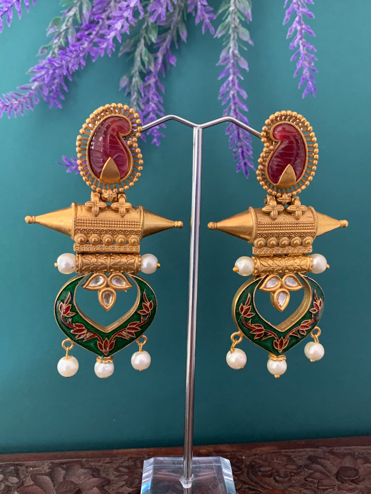 Amrapali kundan earring Jaya