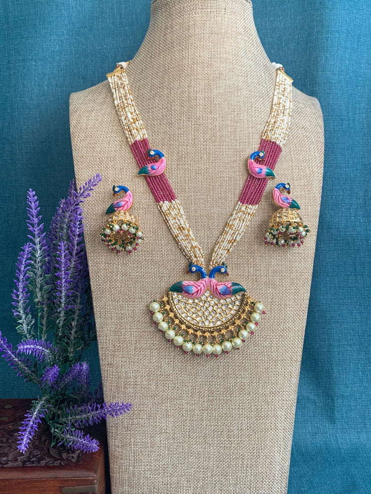 Amrapali inspired mount and tyanni kundan mala set