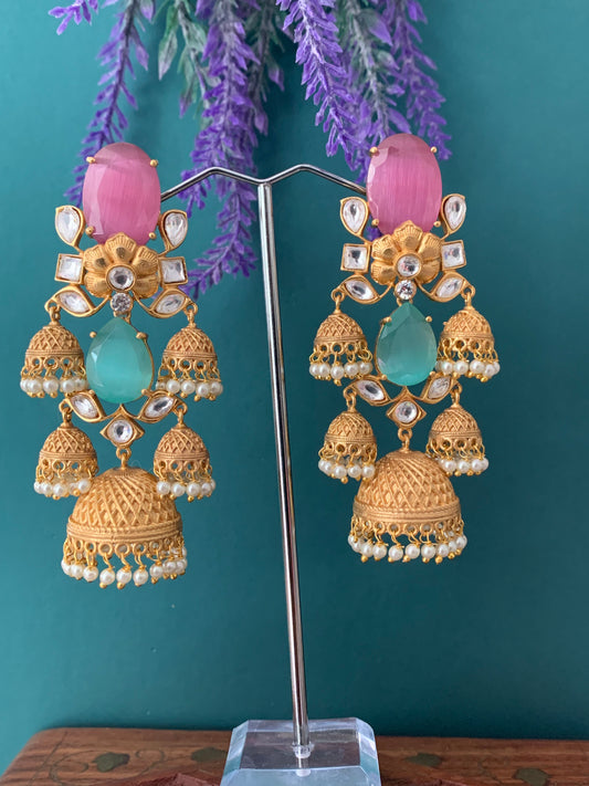 Amrapali kundan earring Savannah